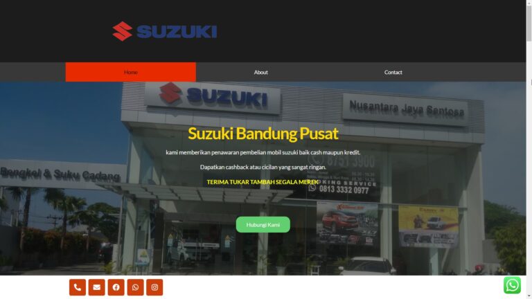 Dealer Suzuki Bandung - Njs Suzuki Bandung Gede Bage - Google Chrome