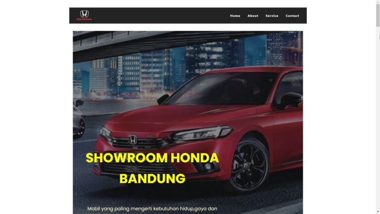 Home Showroom Honda Bandung Google Chrome