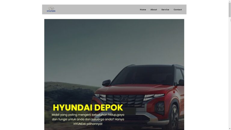 Home - Showroom Hyundai Depok - Google Chrome