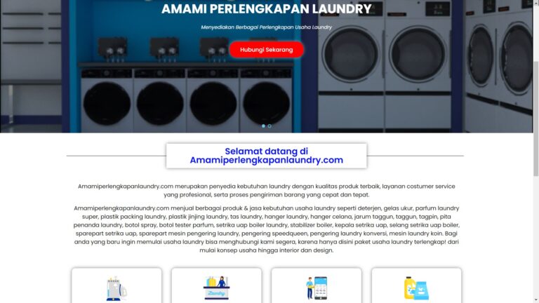 Amamiperlengkapanlaundry.com